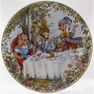   Hatters Tea Party Collector Plate by Roberta Blitzer