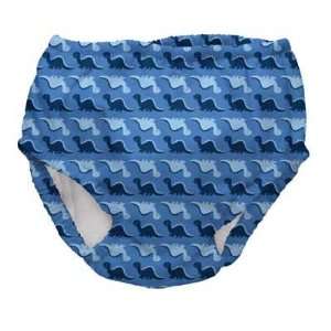  iPlay Swim Diaper Boys Brontosaurus Pattern (XL 25 30 lb 