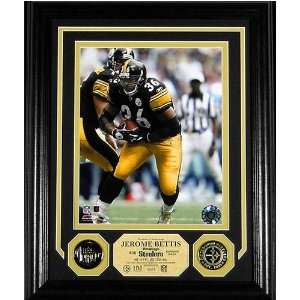 Steelers Highland Mint NFL Jerome Bettis Photomint  Sports 