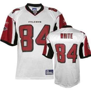  Roddy White Jersey Reebok White Replica #84 Atlanta Falcons Jersey 