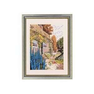   House in Flower Garden Counted Cross Stitch Kit Arts, Crafts & Sewing