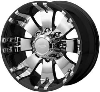 20 inch Diamo 8 karat black wheels 8x170 Ford F250 F350  