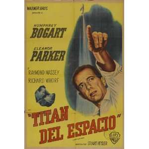 Chain Lightning Poster Argentine 27x40 Humphrey Bogart Eleanor Parker 