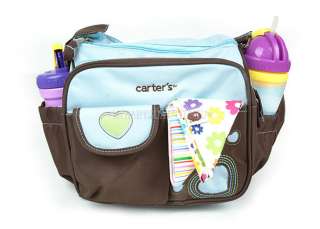  Blue Baby Diaper Nappy Changing Bags  Heart  