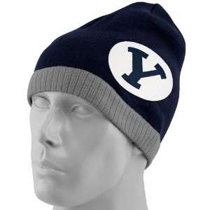  Nike Brigham Young Cougars Navy Blue Bball Knit Beanie 
