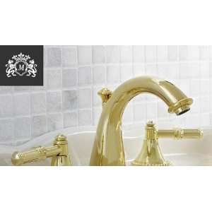  Mico Robed Widespread Lavatory Faucet W/ Lever Handles 