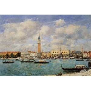   of Canal San Marco from San Gior, By Boudin Eugène 