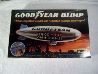 Vintage 1975 Revell Goodyear Blimp Plastic Model Kit SEALED  