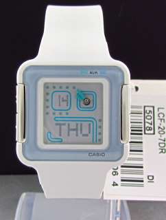 Casio LCF 20 Retro Game Display Face Poptone World Time LED Alarm LCD 