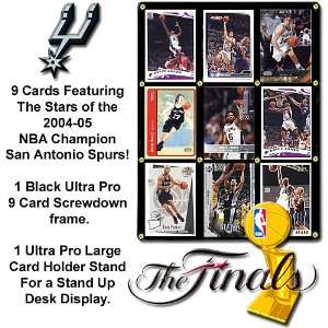 Burbank Sports Cards San Antonio Spurs 04 05 Champions Trading Card 