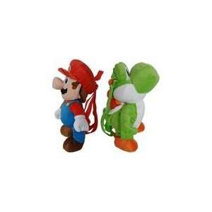   Super Mario Brothers Nintendo Plush Backpack Case Of 6 Toys & Games