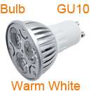 E14 Warm White 3 LED Bulb Spot Light Lamp 3W 85~265V  