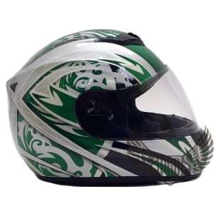  PGR Full Face Motorcycle Helmet DOT Approved (Small, Gloss 