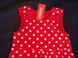 NWT Girls Gymboree Valentine red dress ~ 5 7  