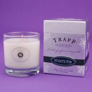  White Fir Trapp Glass Candle