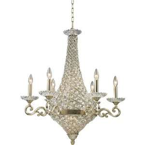  Trump Home Bianco Collection 28 Wide Chandelier