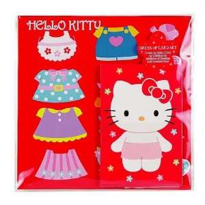  Dress Up Card Set Flower Kitty Toys & Games