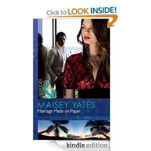 Marriage Made on Paper Maisey Yates  Kindle Store