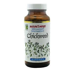  Natures Herbs Chickweed, 380 mg, Capsules, 100 capsules 
