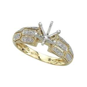  Diamond Semi Mount Ring Jewelry