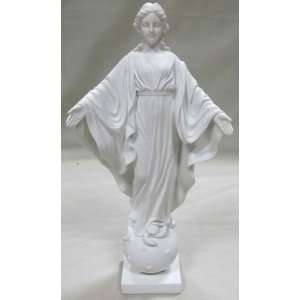  9 Our Lady of the Smiles Veronese White Resin (SR 7521 