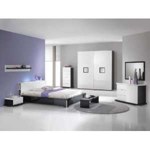  Vig Furniture Italian Modern 5 Piece Bedroom Set Queen Bed 