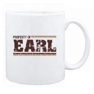 New  Property Of Earl Retro  Mug Name 