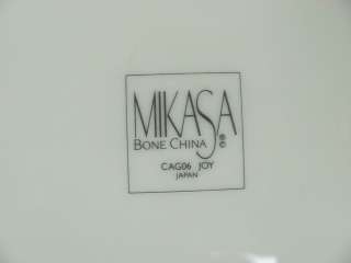 10 pc Lot of Mikasa Bone China JOY Dinner Plates  