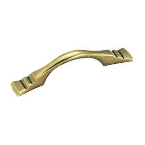  Hint of Heritage 3 in. Drawer Pull in Regency Brass Finish 