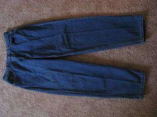 Liz Claiborne LIZWEAR Authenic Tradition Dark Wash Jeans Size 14 Short 