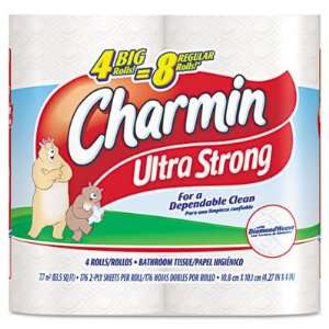  Charmin Ultra Strong, Double Roll, (2X Regular), 2 Ply 