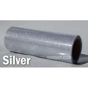  Silver   6x10Y Glitter Tulle Roll or Spool Arts, Crafts 