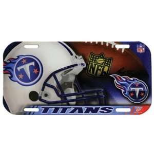  Tennessee Titans   Collage High Definition License Plate 