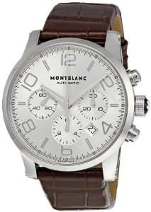  Montblanc Chronograph Automatic Silver Dial Mens Watch 