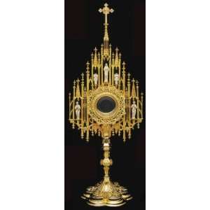  Gold Plate Gothic Monstrance Toys & Games