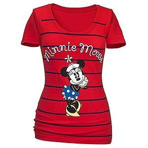 NEW MICKEY MOUSE MOUSE MINNIE Womens T shrits Disney  