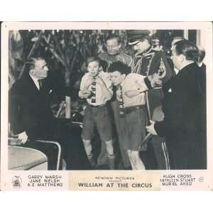 JUST WILLIAM AT THE CIRCUS COMES TO TOWN LOBBY CARD 