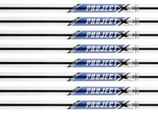 RIFLE PROJECT X 5.5 FLIGHTED 3 PW STEEL IRON SHAFTS LIMITED QUANTITIES 