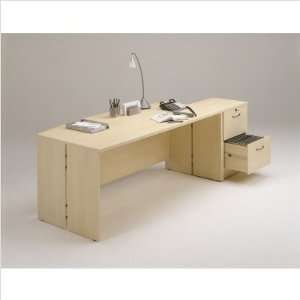   600 Series 71 W Office Desk with Curved Front