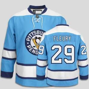  Marc Andre Fleury #29 Youth Jersey Pittsburgh Penguins Sky 