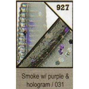  Gary Yamamoto 3 Senko, Smoke with Purple/ Hologram & 031 