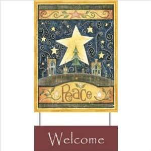   Standard Papyrus  Peace Welcome Sign   Beth Yarbrough