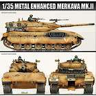   New Academy Land Tank 1/35 METAL ENHANCED MERKAVA MK.II English Manual
