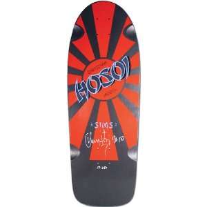  SIMS Hosoi Limited Edition Signed Reissue Black Deck 10 x 