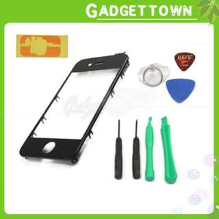 New Touch Screen Digitizer Glass FOR iPhone 4 4G Black  