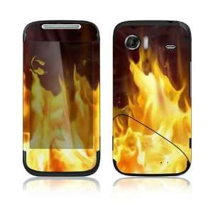  Furious Fire Decorative Skin Decal Sticker for HTC Mozart 