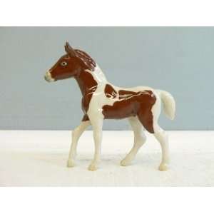  HORSE Pinto FOAL Stands New MINIATURE PORCELAIN Northern 