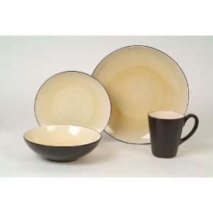 Zazen 16pcs Ceramics Dinnerware Set 