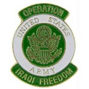  U.S. Army Logo Operation Iraqi Freedom Pin 1 Arts 