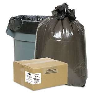   Liners, 7 10gal, .6 mil, 24 x 23, Black, 500/Carton